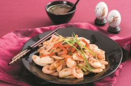 Stir-Fried Rice Cake with Seafood